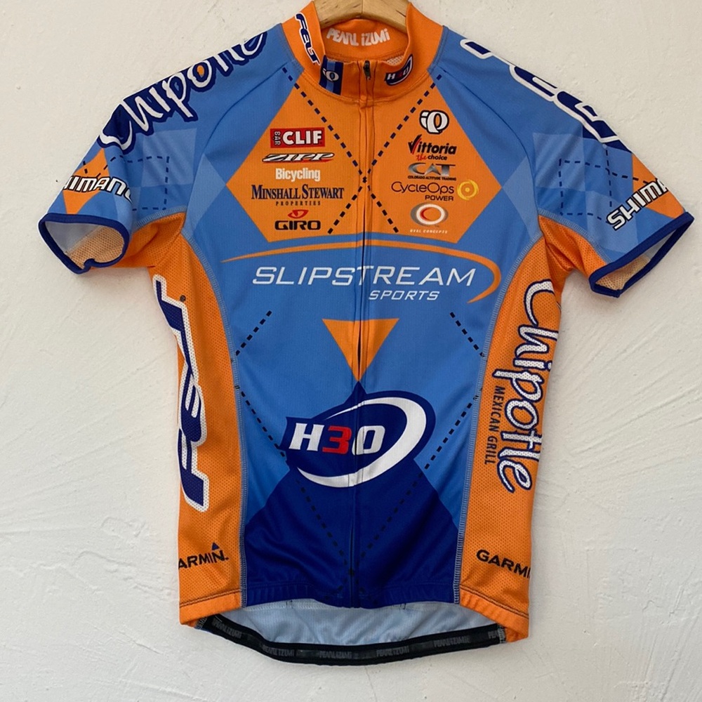 Shimano Biking Shirt Zippered Short Sleeves Size S